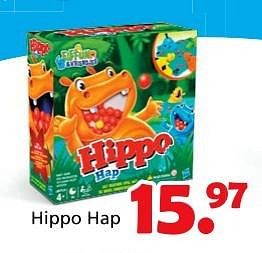 Promoties Hippo hap - Hasbro - Geldig van 16/03/2015 tot 19/04/2015 bij Unikamp
