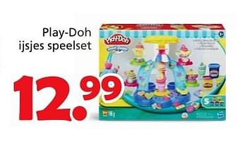 Promoties Play-doh ijsjes speelset - Hasbro - Geldig van 16/03/2015 tot 19/04/2015 bij Unikamp