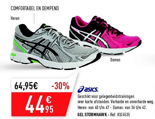 Asics gel outlet stormhawk homme