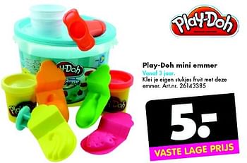 Promoties Play-doh mini emmer - Play-Doh - Geldig van 04/04/2015 tot 19/04/2015 bij Bart Smit