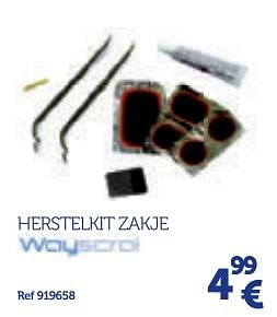 Promoties Herstelkit zakje - Wayscrall - Geldig van 07/04/2015 tot 31/03/2016 bij Auto 5
