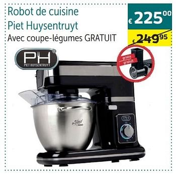 Promotions Robot de cuisine piet huysentruyt - Piet Huysentruyt - Valide de 24/04/2015 à 15/05/2015 chez Euro Shop