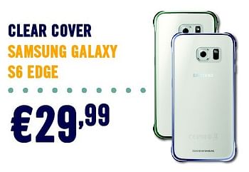 Promoties Clear cover samsung galazy s6 edge - Samsung - Geldig van 17/04/2015 tot 31/05/2015 bij The Phone House