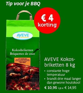 Promoties Aveve kokosbriketten - Huismerk - Aveve - Geldig van 28/04/2015 tot 10/05/2015 bij Aveve