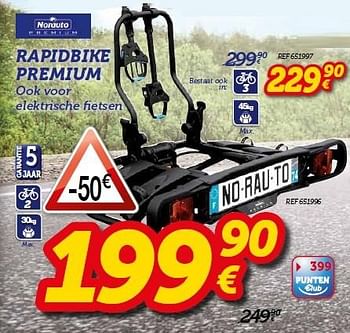 Promoties Rapidbike premium - Norauto - Geldig van 05/05/2015 tot 24/05/2015 bij Auto 5