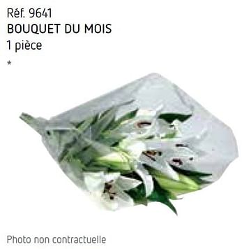 Promotions Bouquet du mois - Produit Maison - Caddyhome - Valide de 01/05/2015 à 31/05/2015 chez Caddyhome