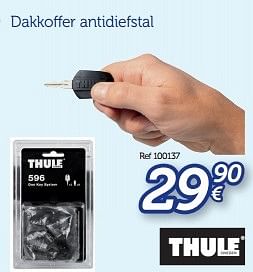 Promoties Dakko er antidiefstal - Thule - Geldig van 11/05/2015 tot 31/03/2016 bij Auto 5