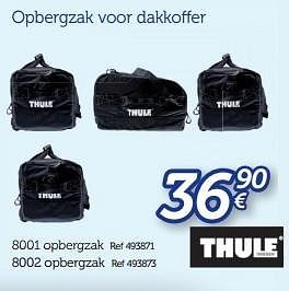Promoties Opbergzak voor dakkoffer - Thule - Geldig van 11/05/2015 tot 31/03/2016 bij Auto 5