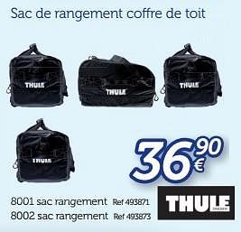 Promotions Sac de rangement coffre de toit - Thule - Valide de 11/05/2015 à 31/03/2016 chez Auto 5
