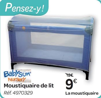 Babysun Moustiquaire De Lit En Promotion Chez Carrefour