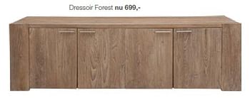Promoties Dressoir forest - Huismerk - Goossens Wonen & Slapen - Geldig van 25/06/2018 tot 01/07/2018 bij Goossens Wonen & Slapen