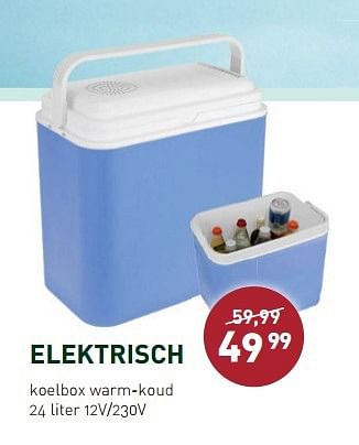 Promoties Elektrisch koelbox warm-koud  - Huismerk - Unikamp - Geldig van 11/05/2015 tot 12/07/2015 bij Unikamp