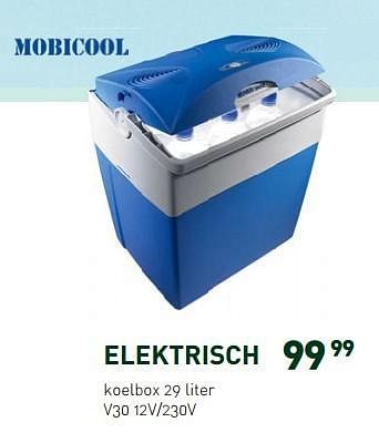 Promotions Elektrisch koelbox - Mobicool - Valide de 11/05/2015 à 12/07/2015 chez Unikamp