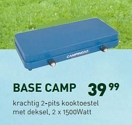 Promoties Base camp - Campingaz - Geldig van 11/05/2015 tot 12/07/2015 bij Unikamp