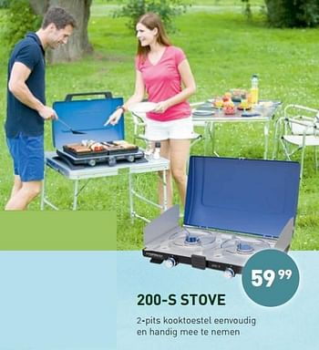 Promotions 200-s stove - Campingaz - Valide de 11/05/2015 à 12/07/2015 chez Unikamp