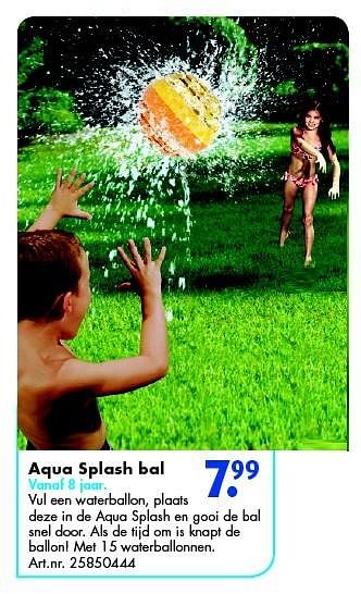 Promoties Aqua splash bal - Huismerk - Bart Smit - Geldig van 23/05/2015 tot 07/06/2015 bij Bart Smit