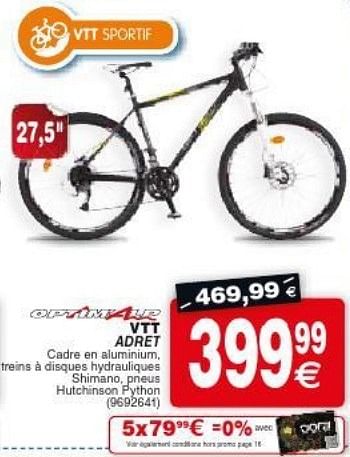 Vtt optimalp adret new arrivals