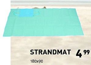 Promoties Strandmat - Huismerk - Unikamp - Geldig van 08/06/2015 tot 12/07/2015 bij Unikamp
