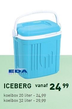 Promoties Iceberg koelbox - EDA - Geldig van 08/06/2015 tot 12/07/2015 bij Unikamp