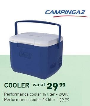 Promotions Cooler performance cooler - Campingaz - Valide de 08/06/2015 à 12/07/2015 chez Unikamp