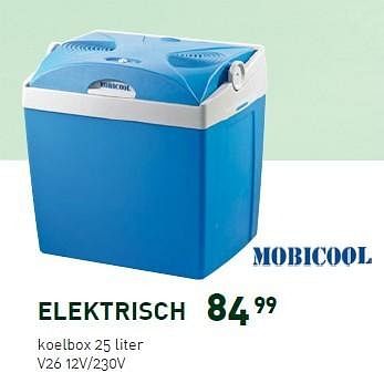 Promotions Elektrisch koelbox - Mobicool - Valide de 08/06/2015 à 12/07/2015 chez Unikamp