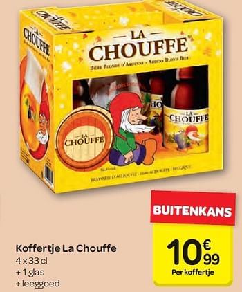 Promoties Koffertje la chouffe - La Chouffe - Geldig van 03/06/2015 tot 16/06/2015 bij Carrefour