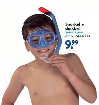 Promoties Snorkel + duikbril - Huismerk - Bart Smit - Geldig van 06/06/2015 tot 21/06/2015 bij Bart Smit