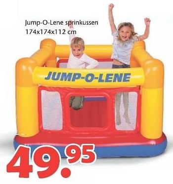 Promoties Jump-o-lene sprinkussen - Huismerk - Unikamp - Geldig van 08/06/2015 tot 12/07/2015 bij Unikamp