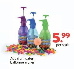 Promotions Aquafun waterballonnenvuller - Aqua Fun - Valide de 08/06/2015 à 12/07/2015 chez Unikamp