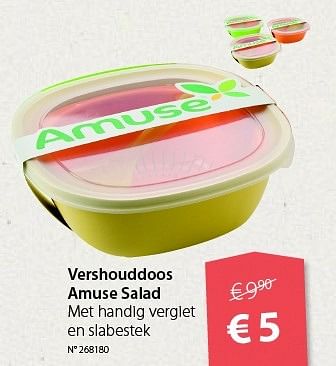 Promotions Vershouddoos amuse salad - Produit maison - Unikamp - Valide de 29/06/2015 à 02/08/2015 chez Unikamp