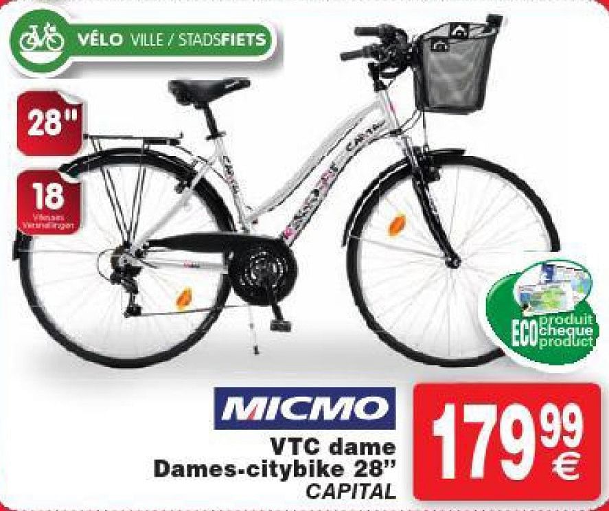 Micmo velo online femme