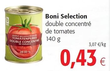 BONI double concentré de tomates