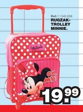 Promoties Rugzaktrolley minnie - Minnie Mouse - Geldig van 27/07/2015 tot 06/09/2015 bij Maxi Toys