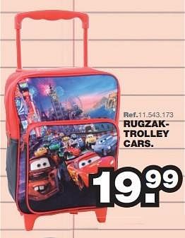 Promotions Rugzaktrolley cars - Cars - Valide de 27/07/2015 à 06/09/2015 chez Maxi Toys