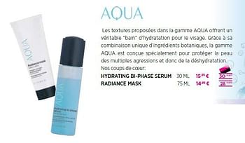 Ramen wassen huurling Te Huismerk - ICI PARIS XL Aqua hydrating bi-phase serum - Promotie bij ICI  PARIS XL