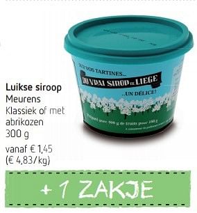 Delhaize promotie: Luikse siroop - Meurens (Etenswaren ...