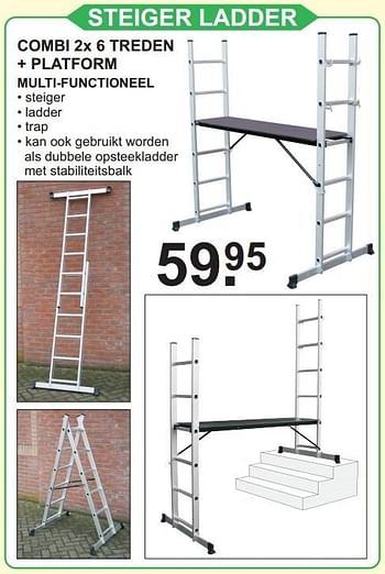 Van Cranenbroek Steiger ladder - Promotie bij Van Cranenbroek