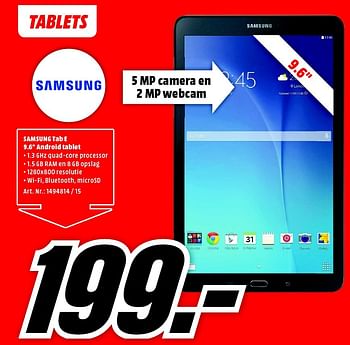 mediamarkt samsung tab s5e