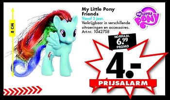 Promoties My little pony friends - My Little Pony - Geldig van 12/09/2015 tot 27/09/2015 bij Bart Smit