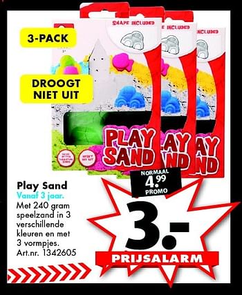 Promoties Play sand - Huismerk - Bart Smit - Geldig van 12/09/2015 tot 27/09/2015 bij Bart Smit