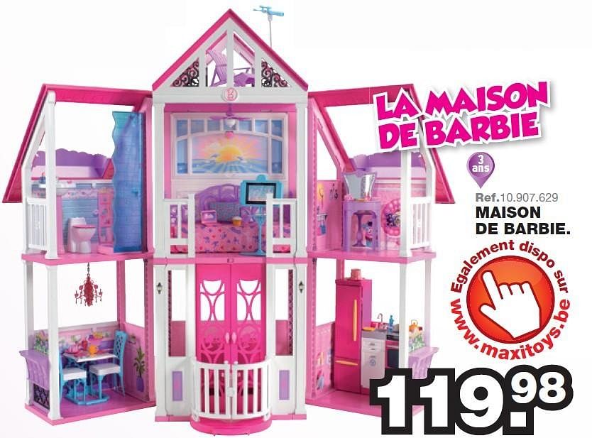 maison barbie maxi toys
