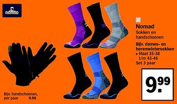 Jolly Altijd afgunst Nomad Nomad handschoenen - Promotie bij Albert Heijn