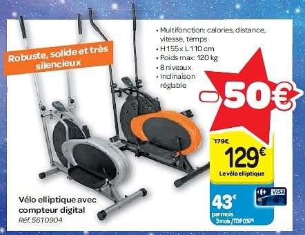 Compteur velo carrefour hot sale