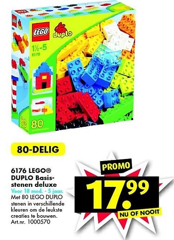 Promoties Lego duplo basisstenen deluxe - Lego - Geldig van 10/10/2015 tot 06/12/2015 bij Bart Smit