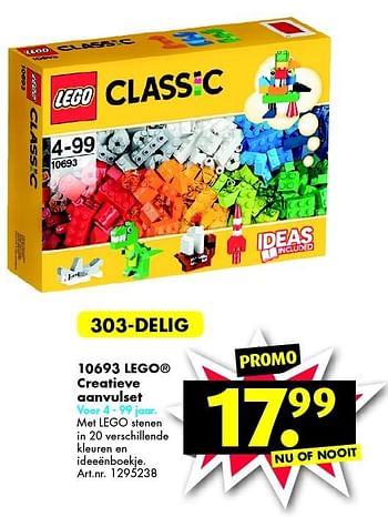 Promoties Lego creatieve aanvulset - Lego - Geldig van 10/10/2015 tot 06/12/2015 bij Bart Smit