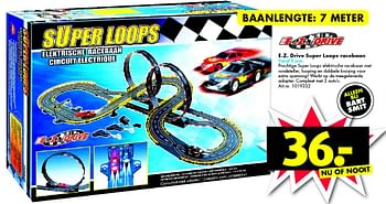 Promoties E.z. drive super loops racebaan - E.Z.Drive - Geldig van 10/10/2015 tot 06/12/2015 bij Bart Smit