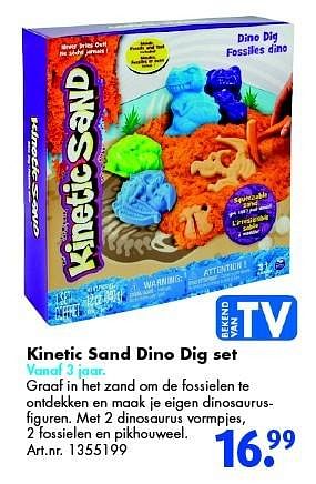 Kinetic Sand sand dino dig set - Promotie bij Bart Smit