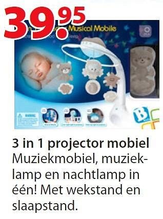 Promotions 3 in 1 projector mobiel - Produit maison - Unikamp - Valide de 16/10/2015 à 31/12/2015 chez Unikamp