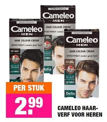 Cameleo haarverf voor heren - Promotie Big Bazar