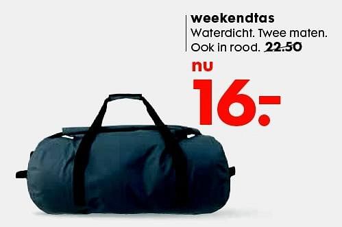 Weekendtas kind online hema